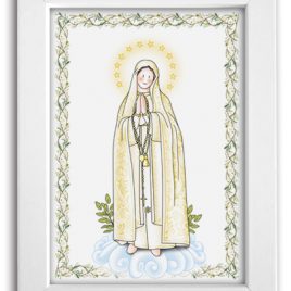 Cuadro Virgen de Fatima